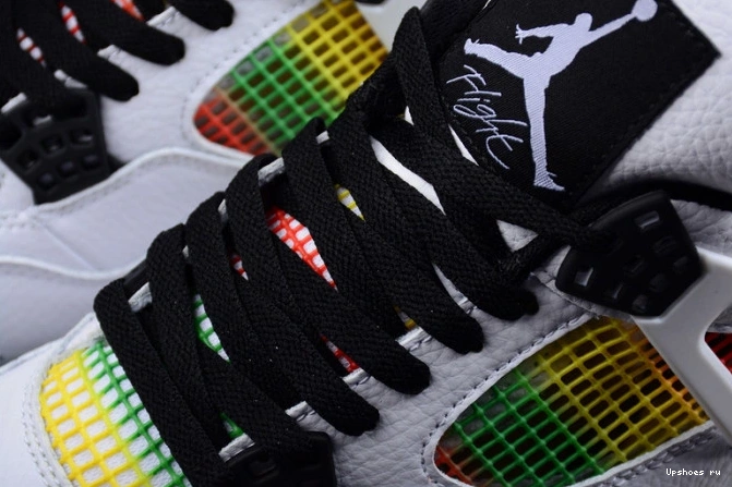 Green Lucid Rasta 4 AQ9129-100 Jordan Retro 0316